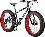 Mongoose Dolomite Mens Fat Tire Mountain Bike, 26-Inch Wheels, 4-Inch Wide Knobby Tires $199