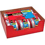 (Back) 6-Pack Scotch Heavy Duty Packaging Tape with Dispenser $10