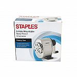 Staples Manual Pencil Sharpener $4 and more