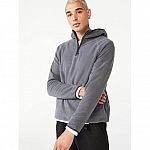 Free Assembly Men's Apparel: Polar Fleece Half Zip Hoodie $6