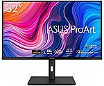 ASUS ProArt Display 32” QHD Monitor (PA328CGV) $400