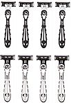 8-Count BIC Flex 5 Men's 5-blade Disposable Razor $8