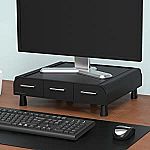 2-Pack Mind Reader Laptop or Monitor Stand w/ 3 Drawers $16.20