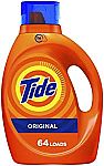 92-Oz Tide HE Liquid Laundry Detergent (Original) $9