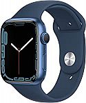 Apple Watch Series 7 GPS 45mm Smart Watch w/ Blue Aluminum Case $310