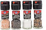 McCormick Grinder Variety Pack (Himalayan Salt, Sea Salt, Peppercorn, Peppercorn Medley) $7.10 & More