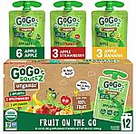 12-Count GoGo squeeZ Organic Fruit on the Go Variety Pack $5.80