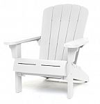 Keter Adirondack Chair Resin Outdoor Furniture (Various Colors) $60