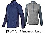 Under Armour 1/4 Zips and 1/2 Zips: Men's 1/2 Zip $17, Women's $22 (Prime Members)