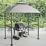 Mainstays Ledger 5' x 8' Outdoor Grill Gazebo with Canopy Top $48