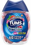 TUMS Tablets (Berry): 60ct Chewy Bites 2 for $7.98 and more