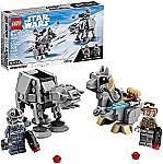 LEGO Star Wars at-at vs. Tauntaun Microfighters 75298 Building Kit $13.99