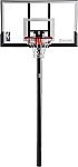 NBA 54" Adjustable In-Ground Basketball Hoop with Tempered Glass Backboard $250