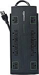 Amazon Basics 8-FT 12-Outlet Power Strip Surge Protector (4,320 Joule) $17.20