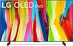 LG 42" OLED evo C2 Series Alexa built-in 4K Smart TV $996.99