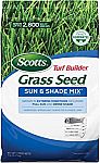 Scotts Turf Builder Sun and Shade Mix $21 & More Lawn Sale