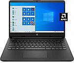 HP 14" 14-fq0020nr HD Laptop (AMD 3020e 4GB 64GB) $199.99 and more