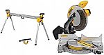 DEWALT Miter Saw Stand, Heavy Duty with 12-Inch 15-Amp Miter Saw $299 and many more