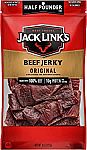 Jack Link's Beef Jerky, Original, 1/2 Pounder Bag 8.30