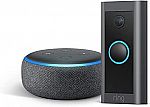 (Prime Deal) Ring Video Doorbell Wired + Echo Dot (Gen 3) $40