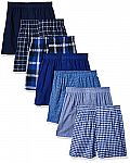 7-Pack Fruit of the Loom Boys' Boxer Shorts $6.50