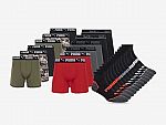 PUMA Men's 6PK Athletic Fit Boxer Briefs $23.99 and more