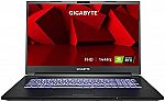 GIGABYTE A7 K1 17.3" FHD Laptop (Ryzen 7 5800H RTX 3060 16GB 512GB BUS1130SB) $899