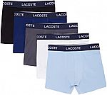 Lacoste Men's Core 5-Pack Boxer Brief from $18.60