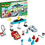 (Prime Deal) LEGO Duplo Town Race Cars 10947 Building Set (44-Pc) $30