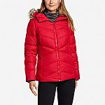 Eddie Bauer Classic Down Hooded Jacket $60 and more