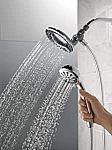 Delta Faucet 4-Spray In2ition 2-in-1 Dual Showerhead $36