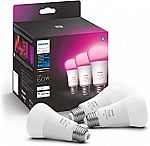 Philips Hue White and Color Ambiance A19 E26 LED Smart Bulb $80.74