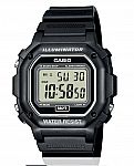 Casio Men's Digital Illuminator Sport Watch, Black Resin F108WH-1ACF $12