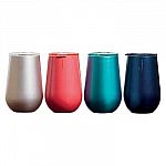 Costco Members: 4-Pk Rabbit Double Wall Stainless Steel Wine Tumbler Set $19.97