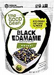 6-pk The Good Bean Black Edamame Snacking Beans Wasabi 4oz $4.80