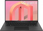 LG gram (2022) 14Z90Q 14" 1920x1200 Ultra Lightweight Laptop (i7-1260P, 16GB, 512GB SSD) $943