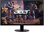 Acer SB240Y Bbix 23.8” FHD Ultra-Thin Monitor $79.98