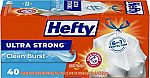 40-Ct 13-Gal Hefty Ultra Strong Tall Kitchen Trash Bags (3 for $15)