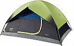 Coleman 6-Person Dome Tent for Camping $76