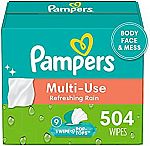 504-Ct Pampers Baby Wipes Multi-Use (Refreshing Rain) $12.35