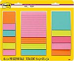 15-Pads Post-it Super Sticky Notes Pack (Assorted Sizes) $6.90