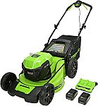Greenworks 48V 20" Push Lawn Mower $185