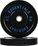 45 lbs pair BalanceFrom Everyday Essentials Color Coded Olympic Bumper Plate Weight Plate $105.60