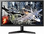 LG 24" UltraGear FHD 144Hz 1ms Gaming Monitor with FreeSync - 24GN50W-B $109