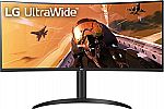 LG 34WP75C-B 34" Curved UltraWide QHD 160Hz USB Type-C Monitor with AMD FreeSync $399