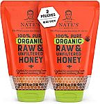 2-Pk 16-oz Nature Nate's 100% Pure USDA Organic Raw & Unfiltered Honey $12 (or $10.80 w/ Woot App)