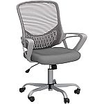 Ergonomic Mesh Back Office Desk Chair Grey $47, Black $51