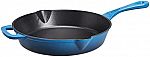 10" Amazon Commercial Enameled 10" Cast Iron Skillet $16 and more