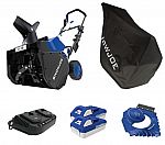 Snow Joe 24-Volt iON+ Snow Blower Bundle $195