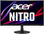 Acer Nitro ED240Q Sbiip 23.6" FHD 1500R Curved Gaming Monitor $99